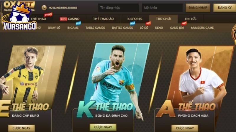 Tỷ lệ ăn cược cao